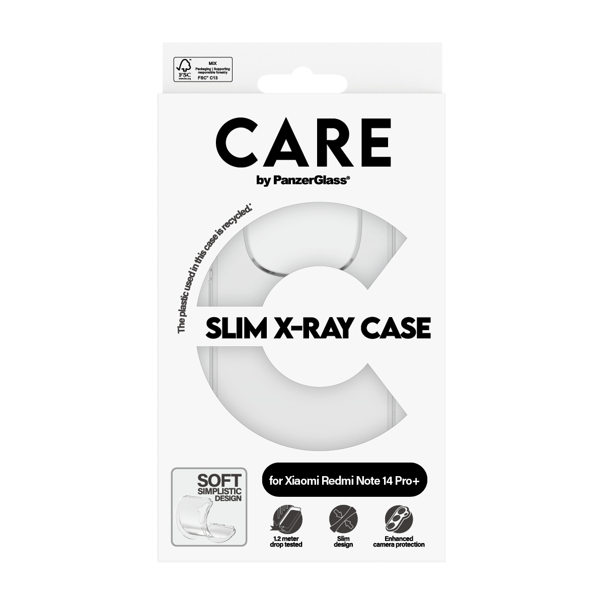 PanzerGlass CARE™ by PanzerGlass® X-Ray Case Xiaomi Redmi Note 14 Pro+ – image 3