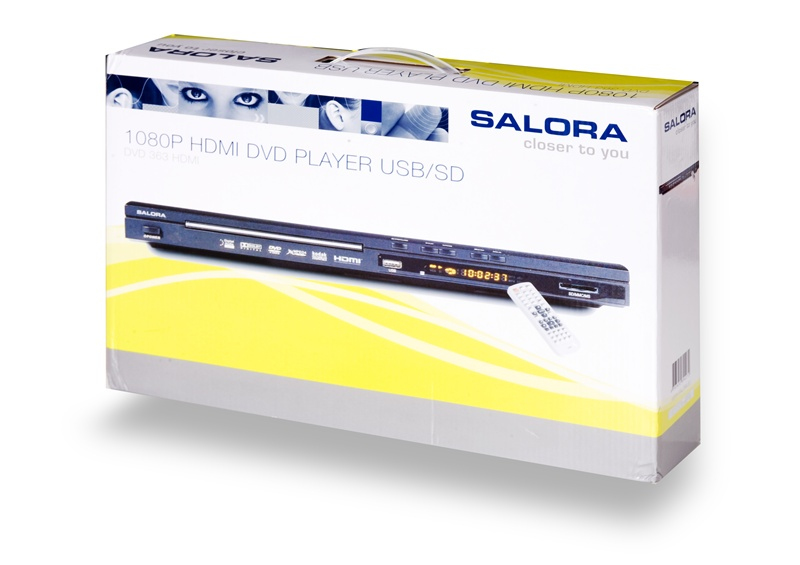 Salora DVD363HDMI DVD/Blu-Ray player DVD player Black – image 7