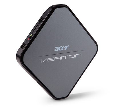 Acer Veriton N 282G-ED30W 1.8 GHz Windows 7 Professional Black, Grey D525 – image 2