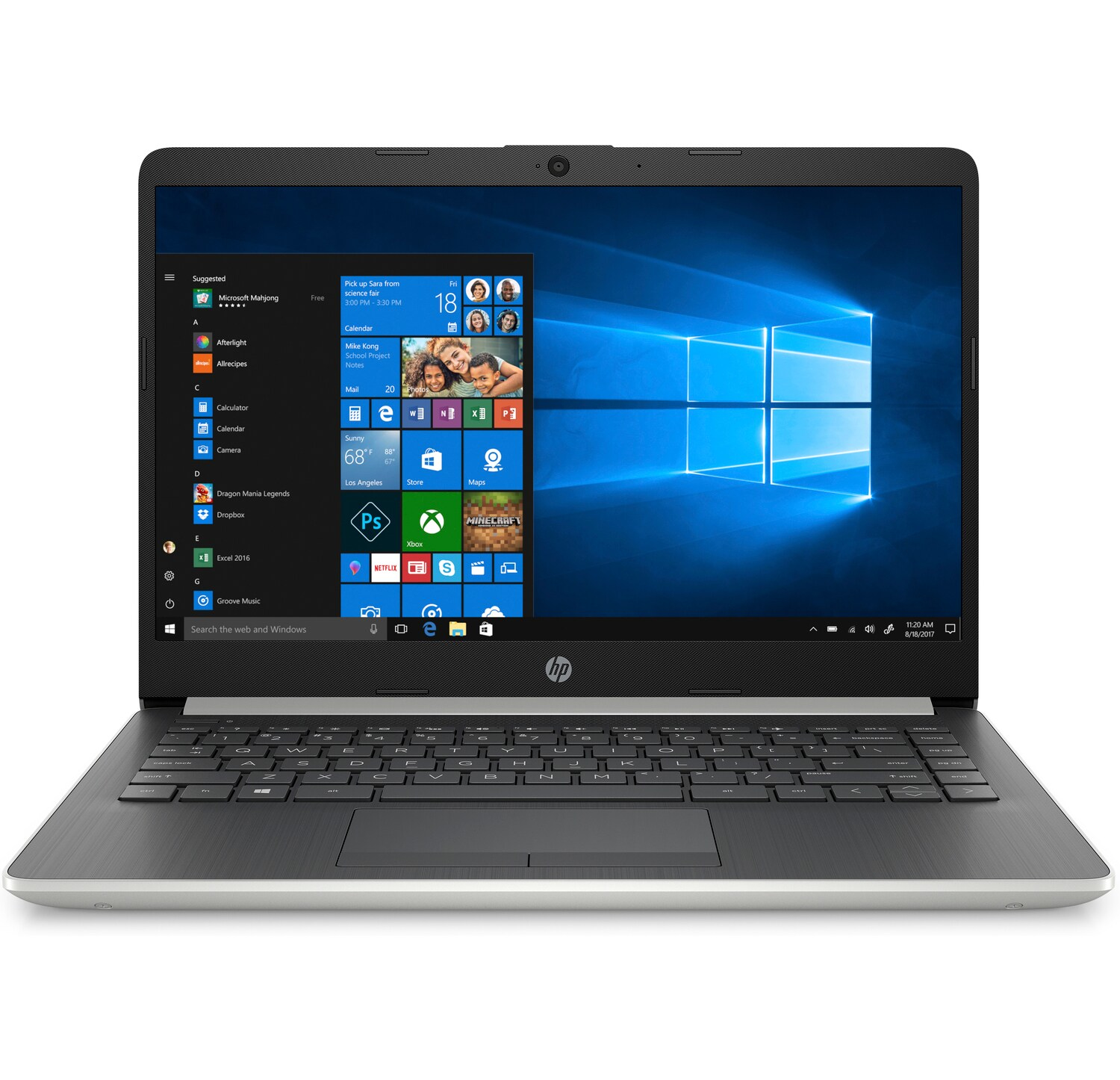 HP 14-dk0017nv AMD Ryzen™ 7 3700U Laptop