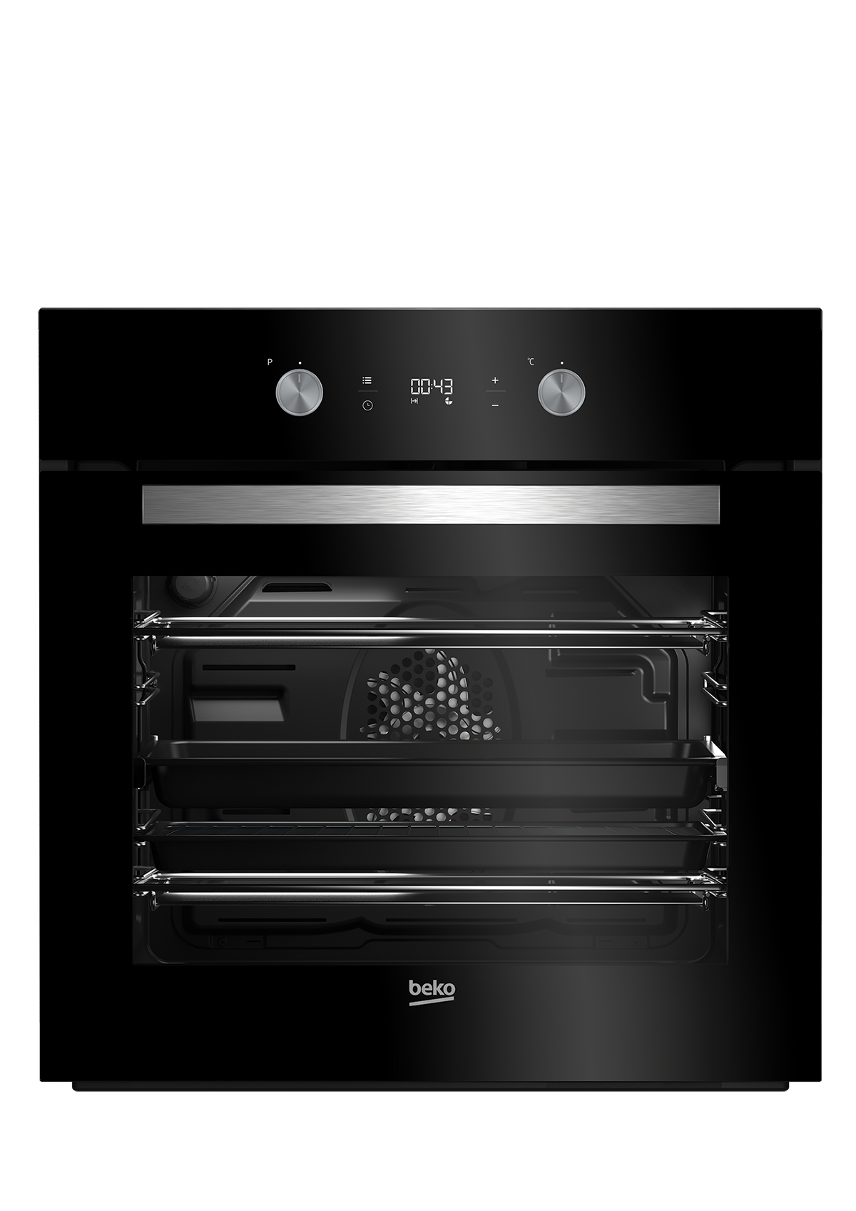 Beko BQM24301BCS 60cm Built-In Single Multi-Function Oven with Touch Control LED Timer – image 6