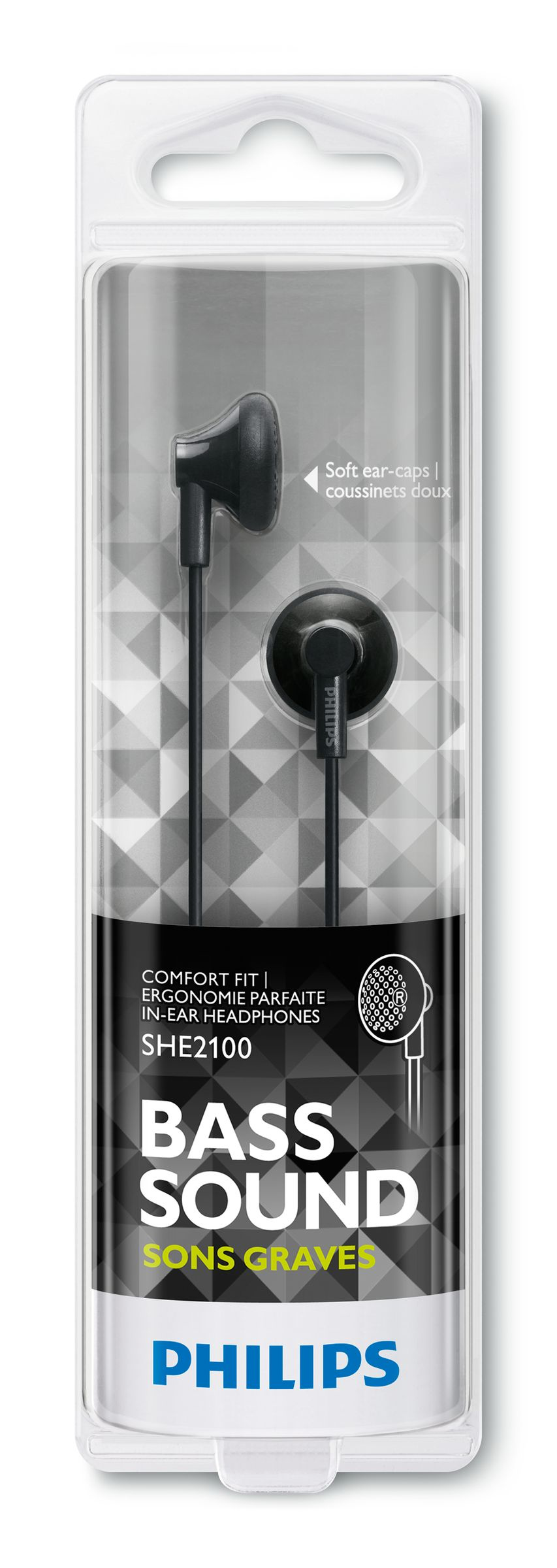 Philips In-Ear Headphones SHE2100BK/28 – image 3