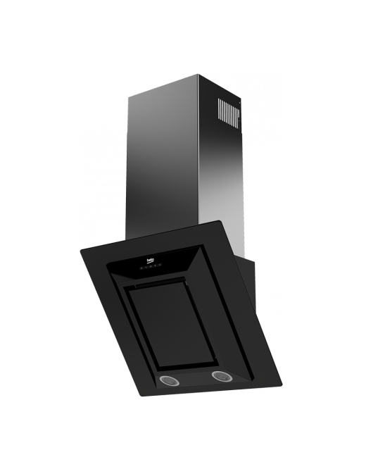 Beko HCA61531B cooker hood Wall-mounted Black 538 m³/h