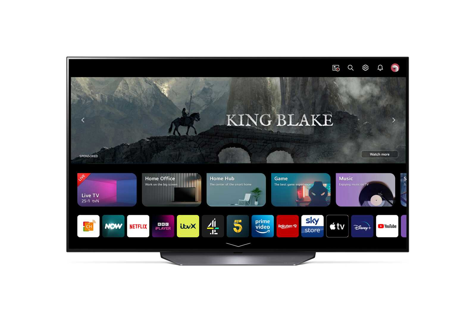 TV OLED LG 55B3 — photo 3