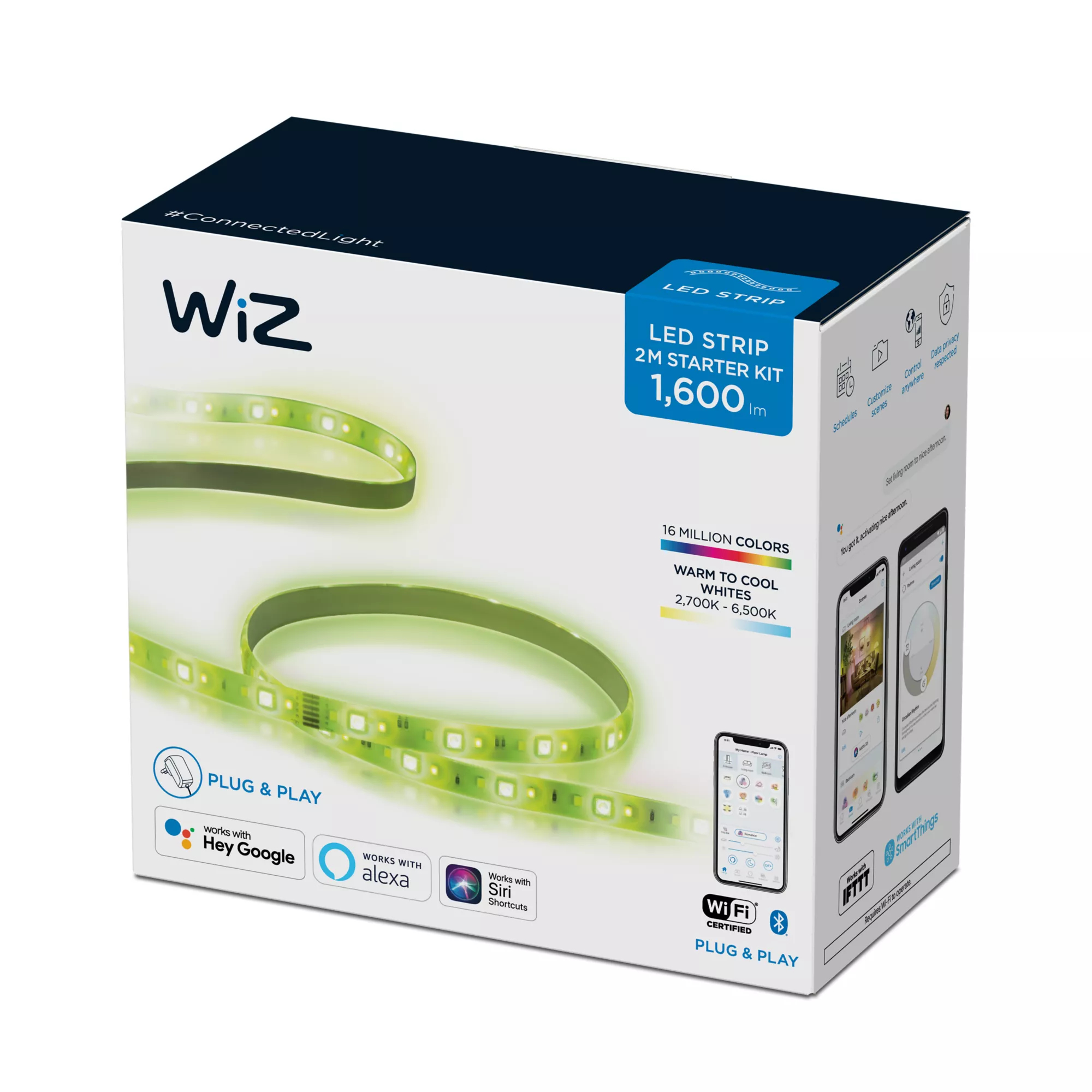 WiZ 8719514261181 smart lighting Smart strip light Wi-Fi/Bluetooth – image 2