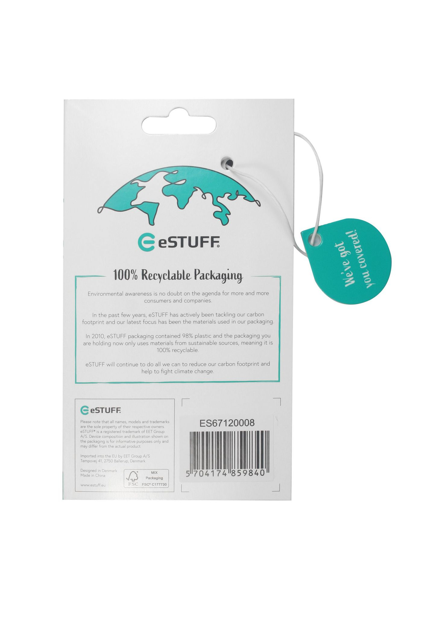 eSTUFF ES67120008 mobile phone case Cover Black – image 3