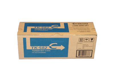Kyocera TK-582C toner cartridge 1 pc(s) Original Cyan