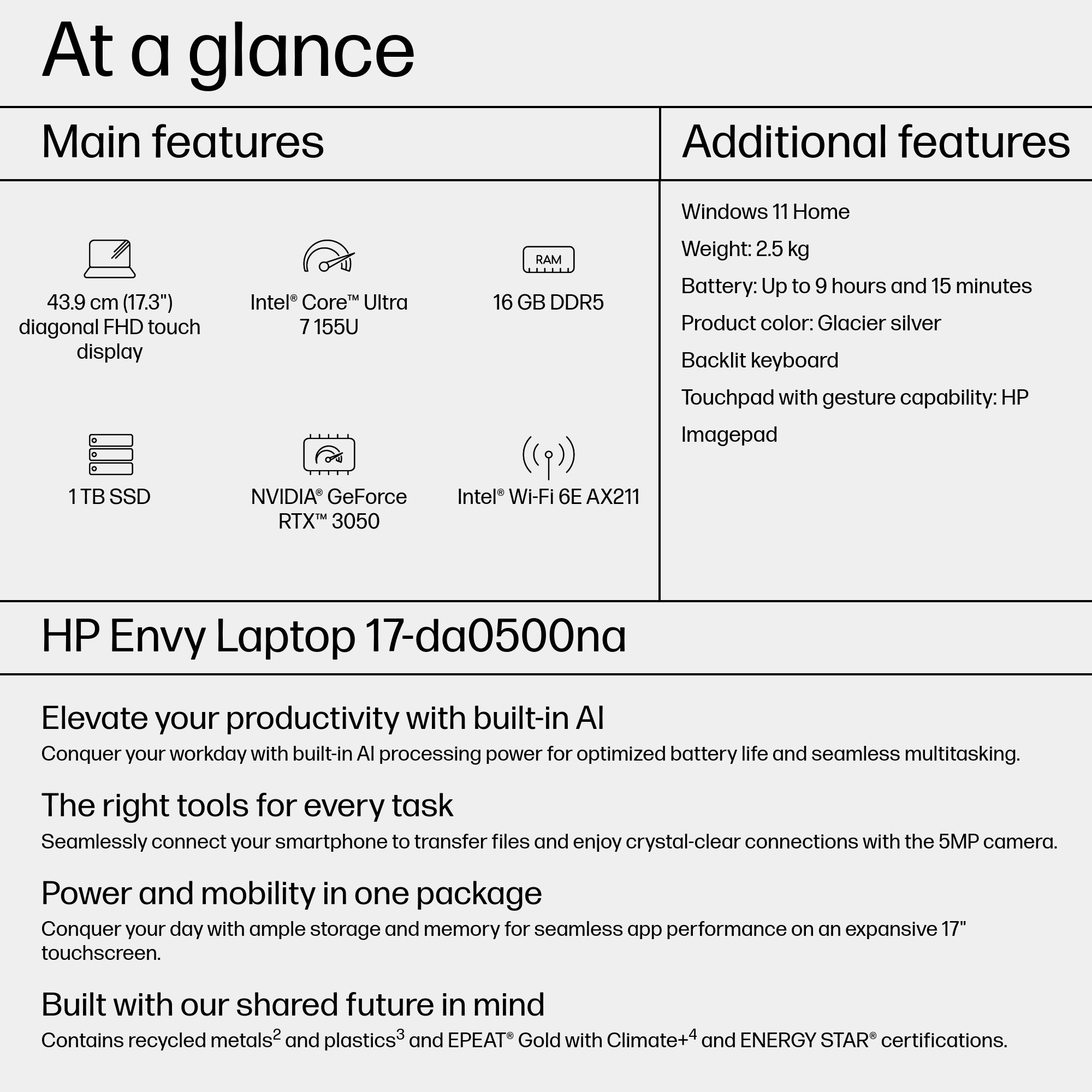 HP Envy 17-da0500na – image 4