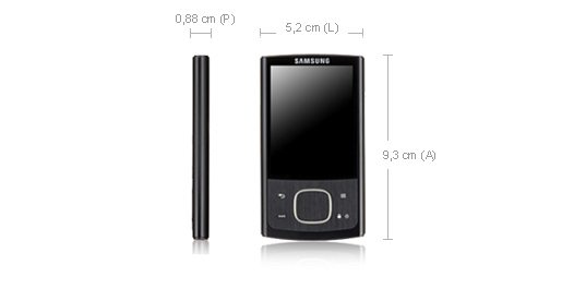 Samsung YP-R0JCB MP3/MP4 player MP3 player – image 2