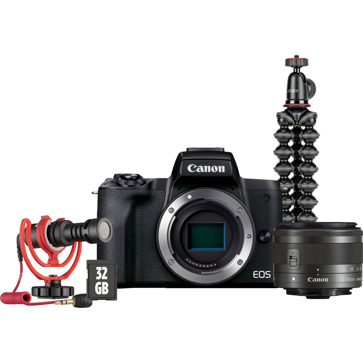 Canon M50 Mark II + EF-M 15-45mm IS STM + Vlogger Kit