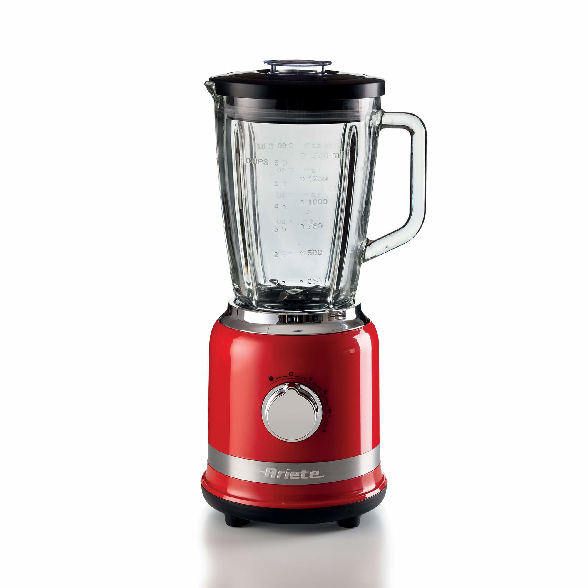 Ariete Moderna Red Blender with glass cup – image 2