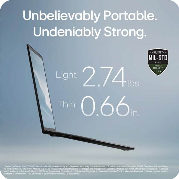 LG Gram ‎16Z90TL-G.AUB9U1 Copilot+ PC Intel Core Ultra 9 – image 6