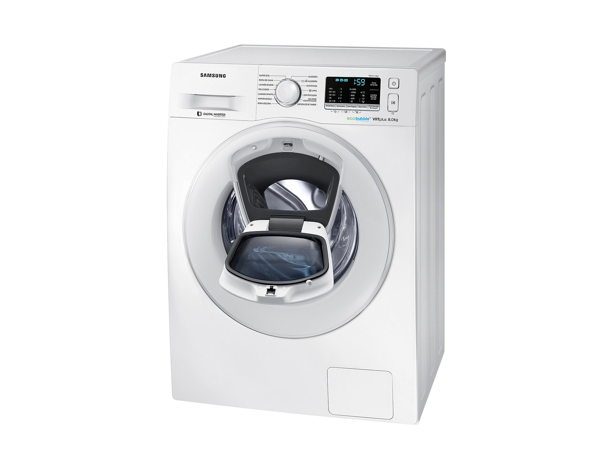 Samsung WW80K5210XW washing machine Front-load – image 6