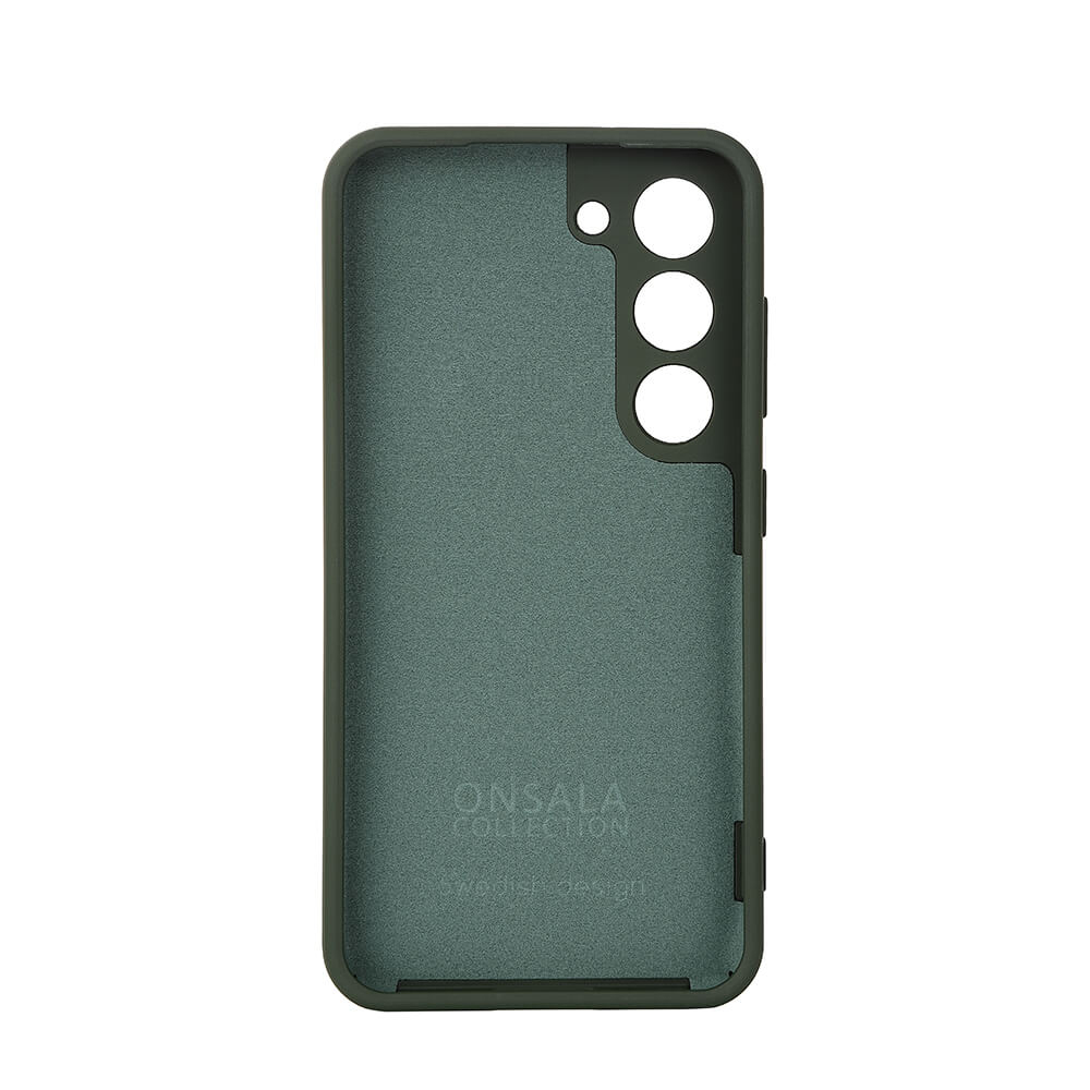 Onsala Phone Case Silicone Olive Green - Samsung S23 – image 3