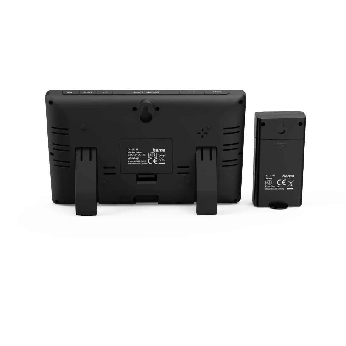 Hama 00176675 digital weather station Black DC/Battery Wi-Fi – image 2