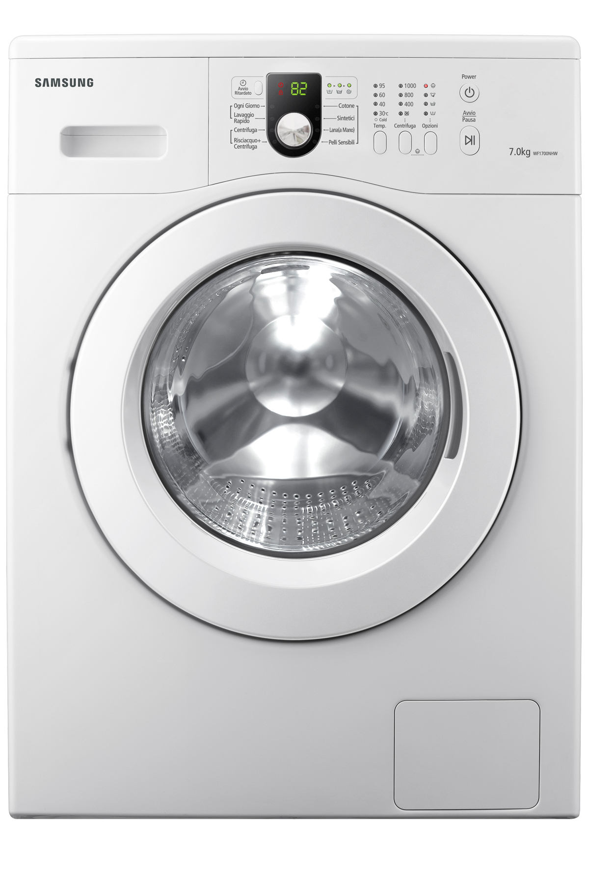 Samsung WF1700NHW washing machine Front-load