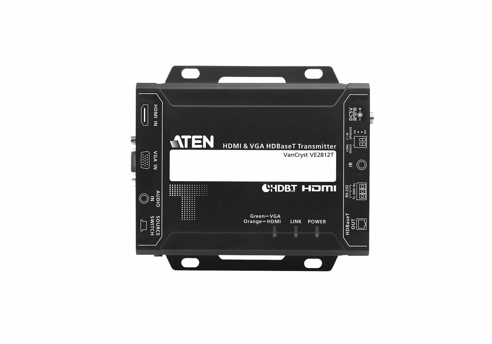 ATEN VE2812T-AT-E AV extender AV transmitter Black – image 3