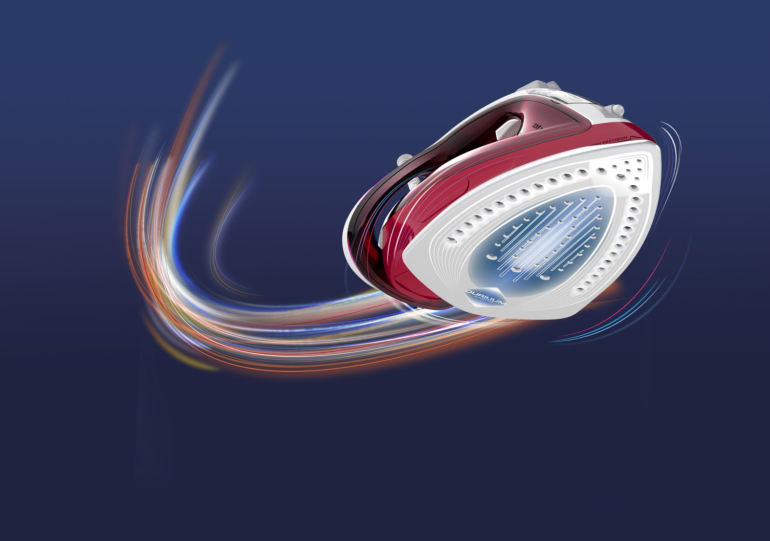 Tefal Ultragliss Anti-Calc FV4996 iron Dry & Steam iron Durilium soleplate – image 5