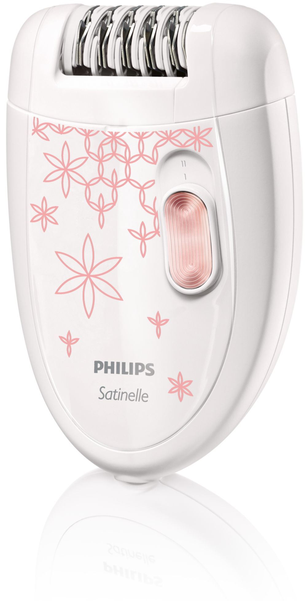 Philips Satinelle Essential HP6420/30 epilator 20 tweezers Pink, White