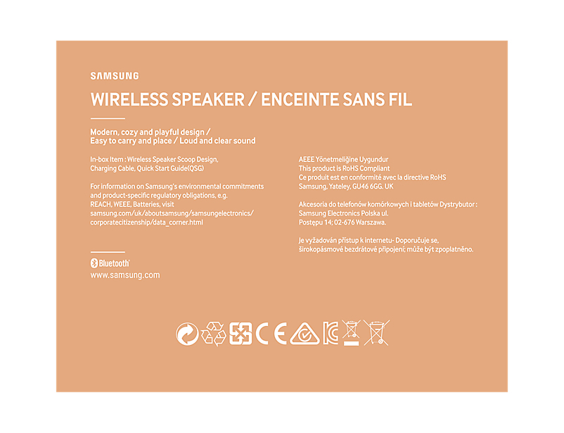 Samsung EO-SG510 Mono portable speaker Brown, White – image 2