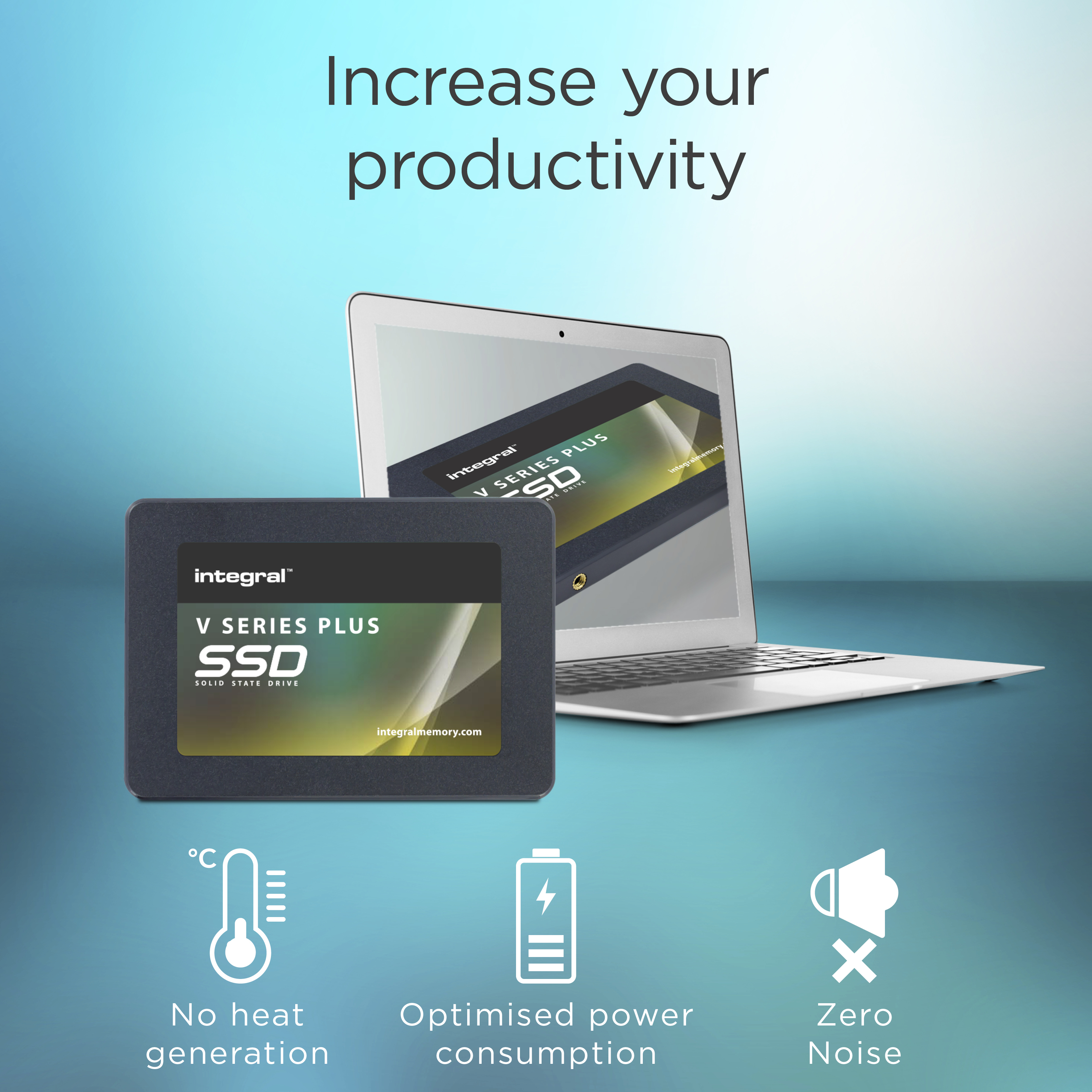 Integral 480GB SSD 4 PCK 2.5INCH SATA 3 R-520MB/s W-470MB/s TBW 150 V SERIES 2 image 9