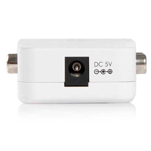 StarTech.com Stereo RCA to SPDIF Digital Coaxial and Toslink Optical Audio Converter – image 2