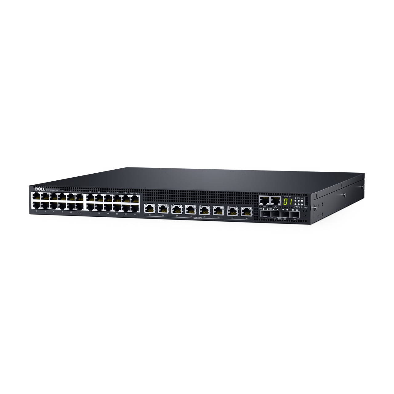 Dell N3132PX-ON Managed L3 Gigabit Ethernet (10/100/1000) Power over Ethernet (PoE) 1U Black – image 4