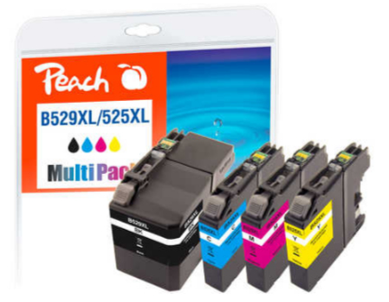 Peach 320078 ink cartridge Compatible High (XL) Yield Black, Cyan, Magenta, Yellow