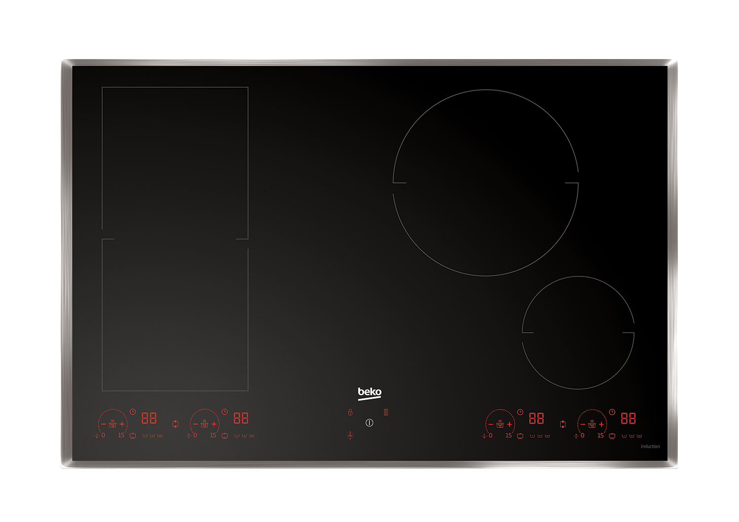Beko 7757182972 hob Black Zone induction hob