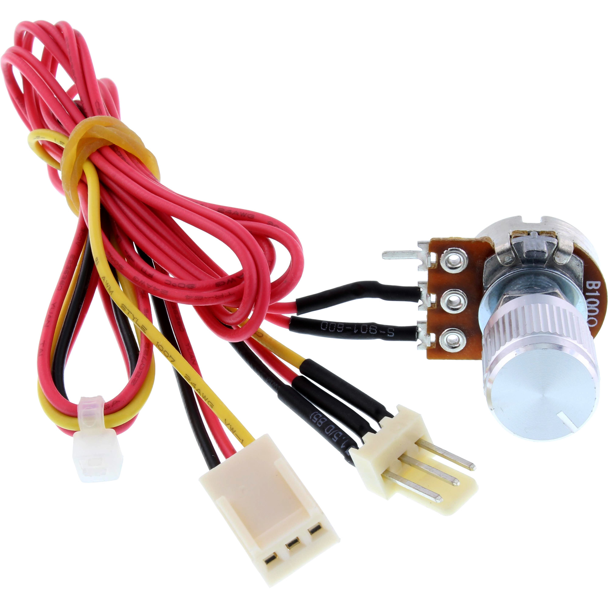 InLine Rotary Potentiometer with Cable and 3-Pin fan connector