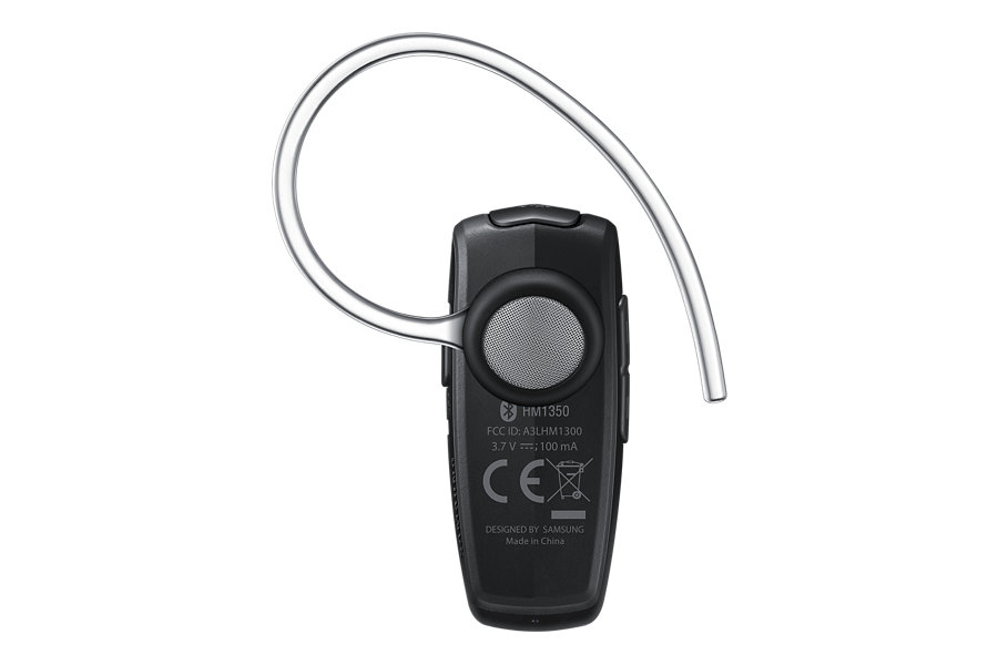 Samsung HM1350 Headset Wireless Ear-hook Calls/Music Bluetooth Black – image 2