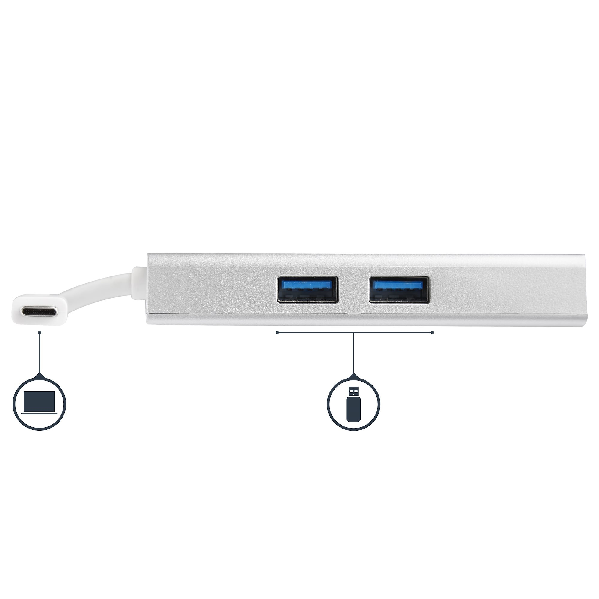 StarTech.com USB-C Multiport Adapter - USB-C Travel Docking Station w/ 4K HDMI – image 3