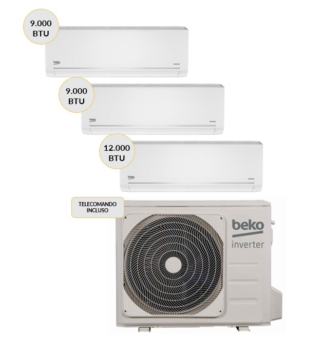 Beko BGMPO271 + BGMPI095 (2) + BGMPI125 — vue 1 sur 4