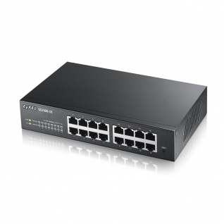 Zyxel GS1900-16 Managed L2 Gigabit Ethernet (10/100/1000) Black