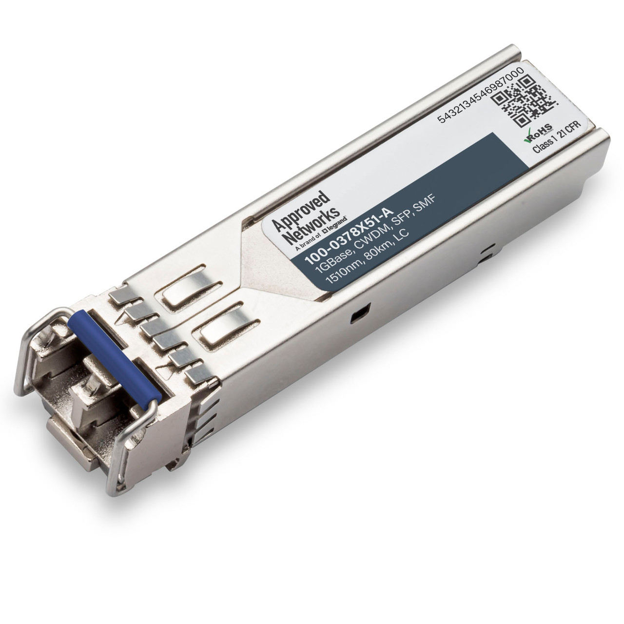 Legrand 100-0378X51-A network transceiver module Fiber optic 1250 Mbit/s SFP 1510 nm