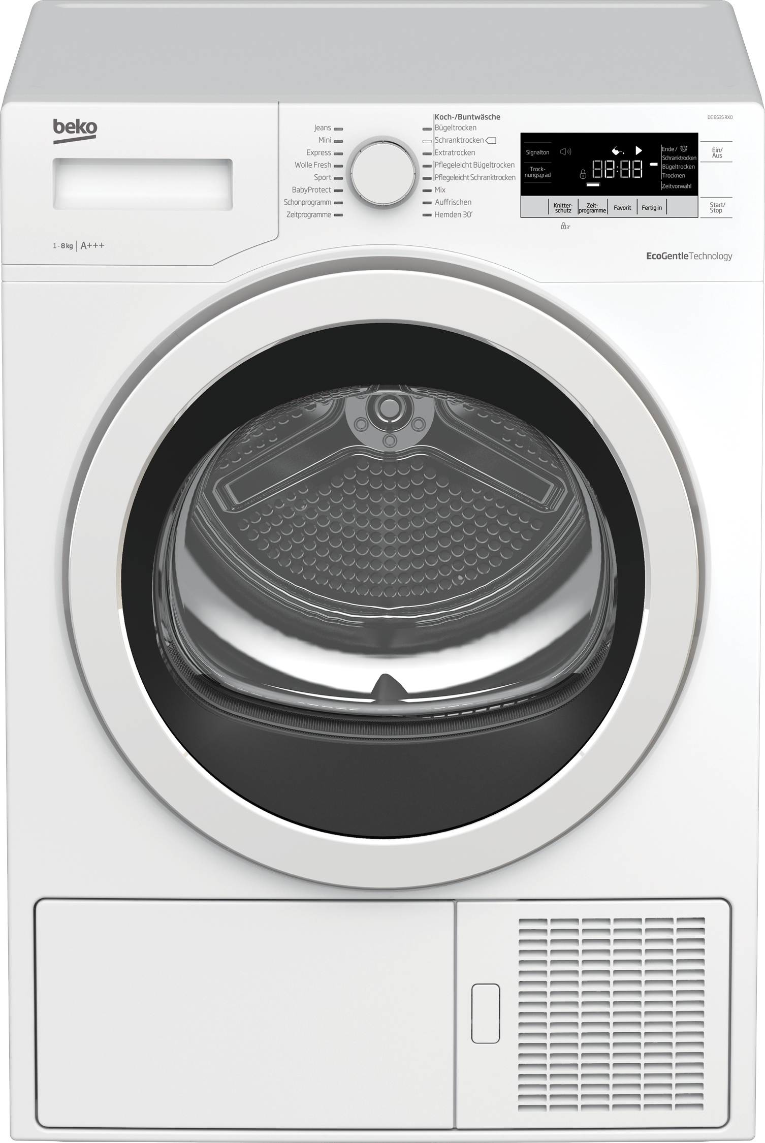 Beko DE8535RX0 tumble dryer Freestanding Front-load