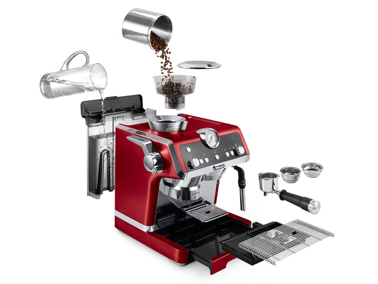 De’Longhi EC9335.R Semi-auto Espresso machine – image 5