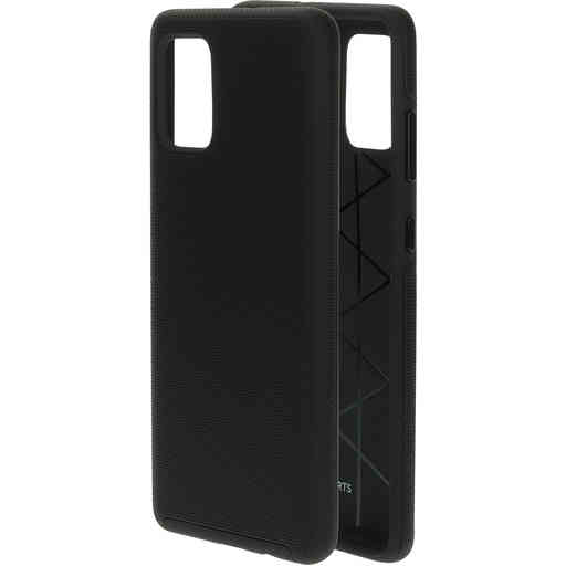 Mobiparts Rugged Tough Grip Case Samsung Galaxy A71 (2020) Black – image 1