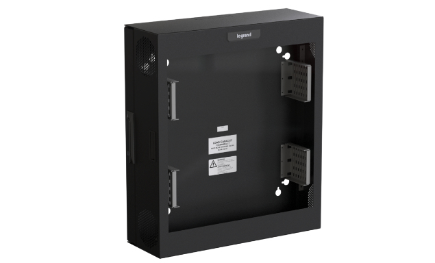 Legrand CECWM4RUPL-B rack cabinet 4U Wall mounted rack Black