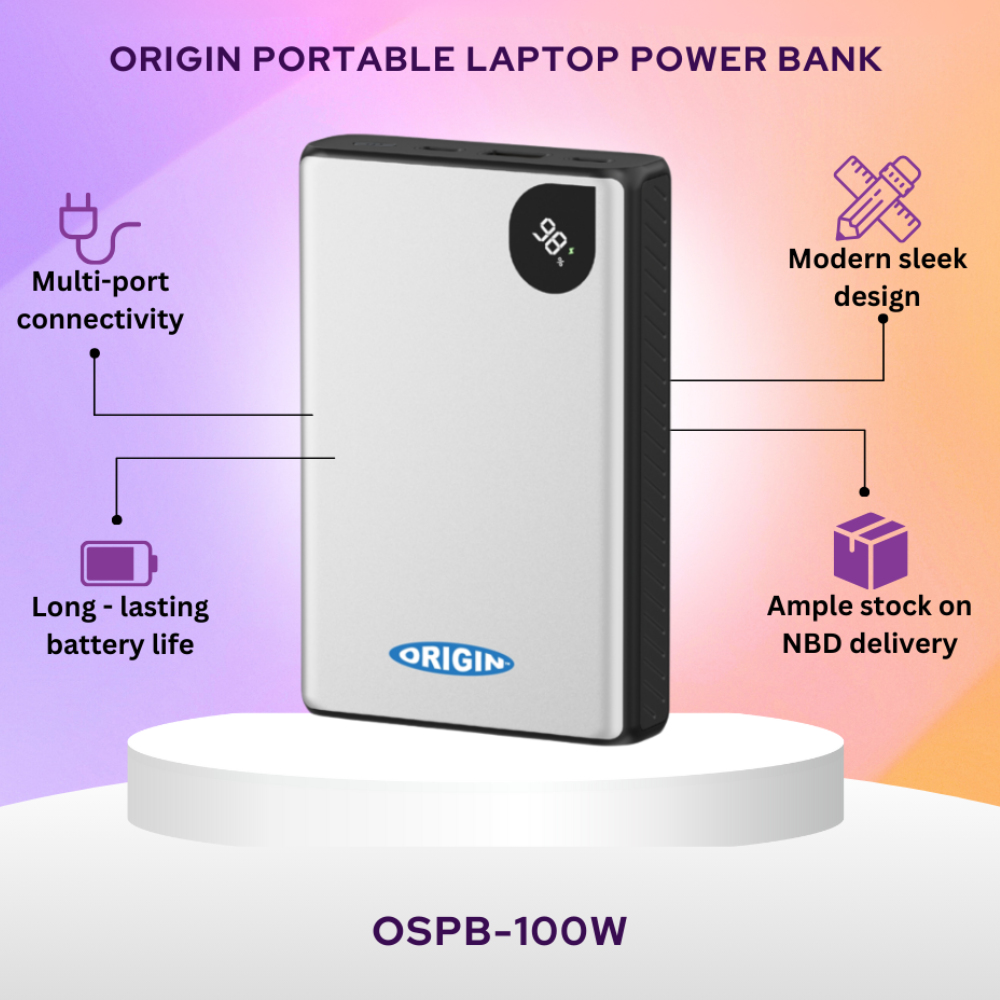 Origin Storage Origin Portable Laptop Power Bank Lithium-Ion – image 2