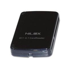 Nilox 10NXCR0805001 card reader USB 2.0 Black
