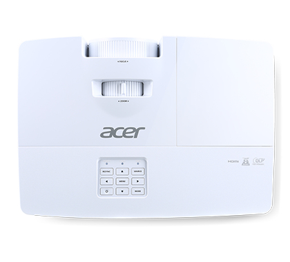Acer Essential X1117H Standard throw projector 3600 ANSI lumens DLP SVGA (800x600) 3D White – image 4