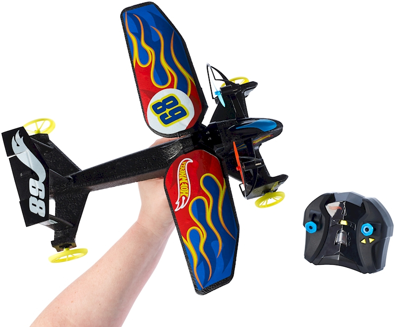 Hot Wheels Skyshock Radio-Controlled (RC) model Biplane Electric engine – image 2