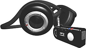 LevelOne BLH-1200 headphones/headset Wireless Bluetooth Black