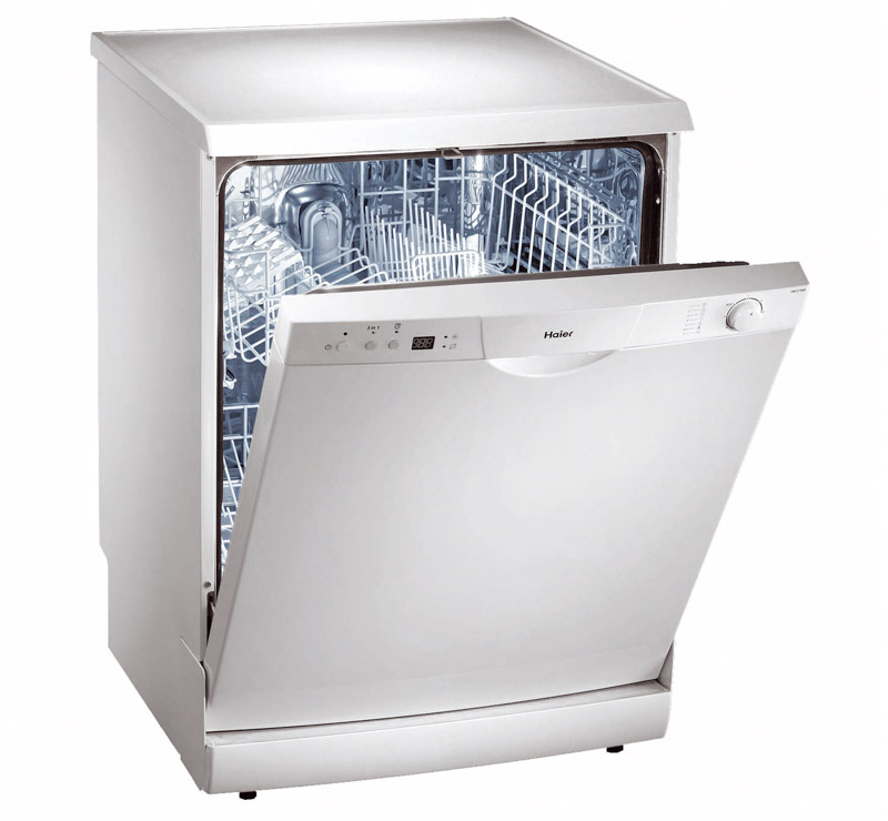 Haier DW12-TFE3 dishwasher Freestanding 12 place settings – image 1