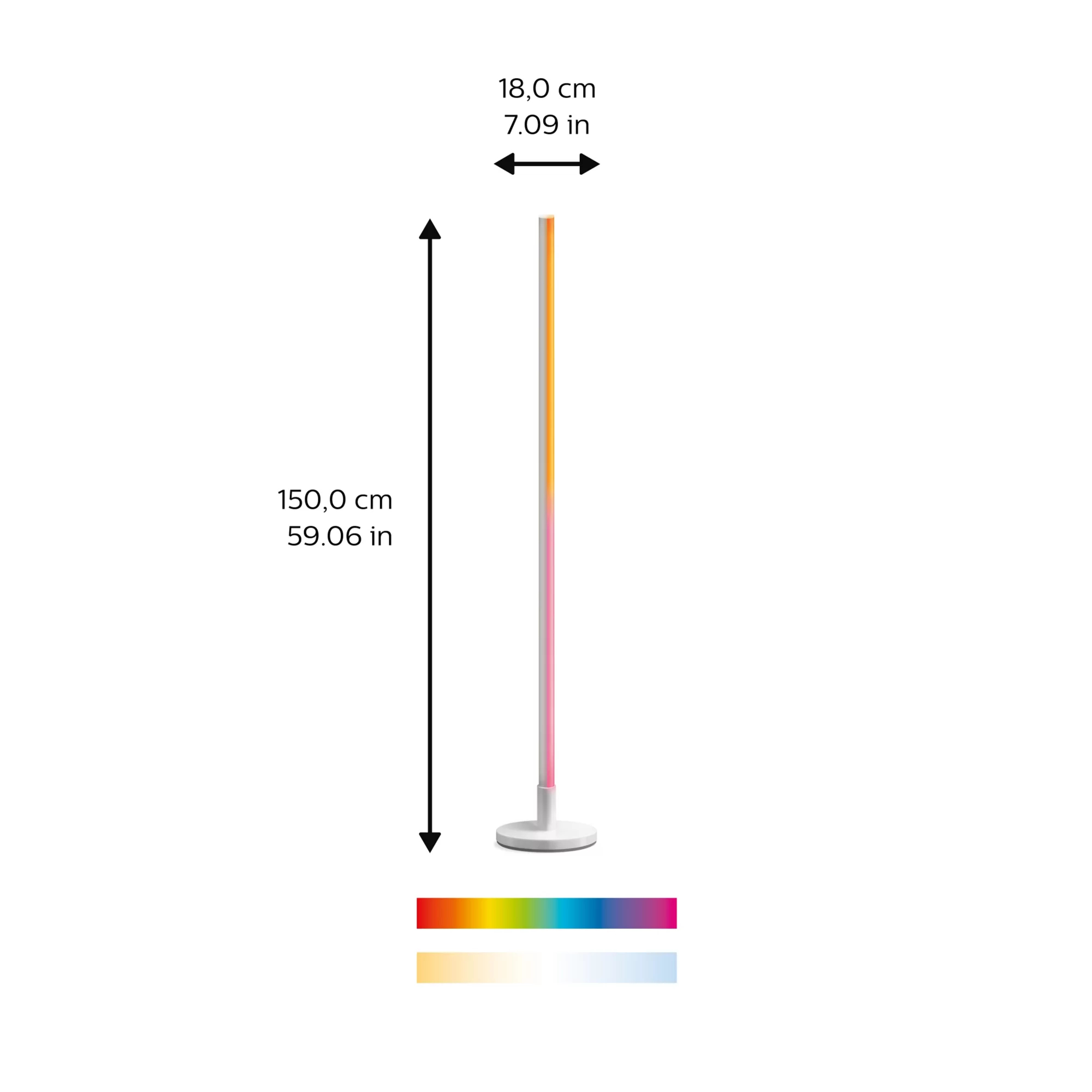 Philips by Signify Philips 6922341955587 smart lighting Smart floor lighting Wi-Fi/Bluetooth – image 2