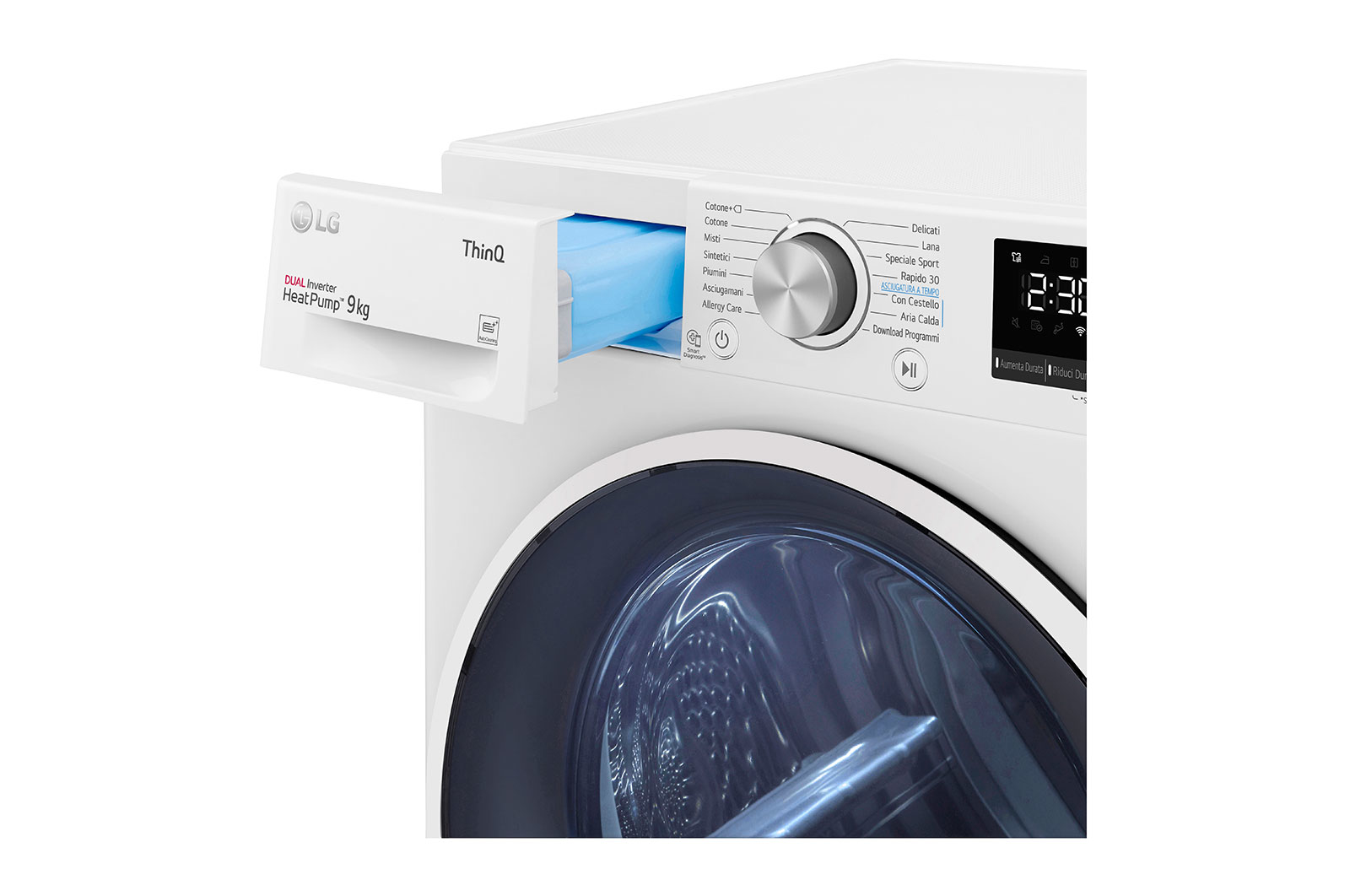 LG RH90V9AVHN tumble dryer Freestanding Front-load – image 7