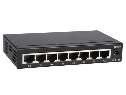 i-tec SW100P8 network switch Managed L2 Black – image 2
