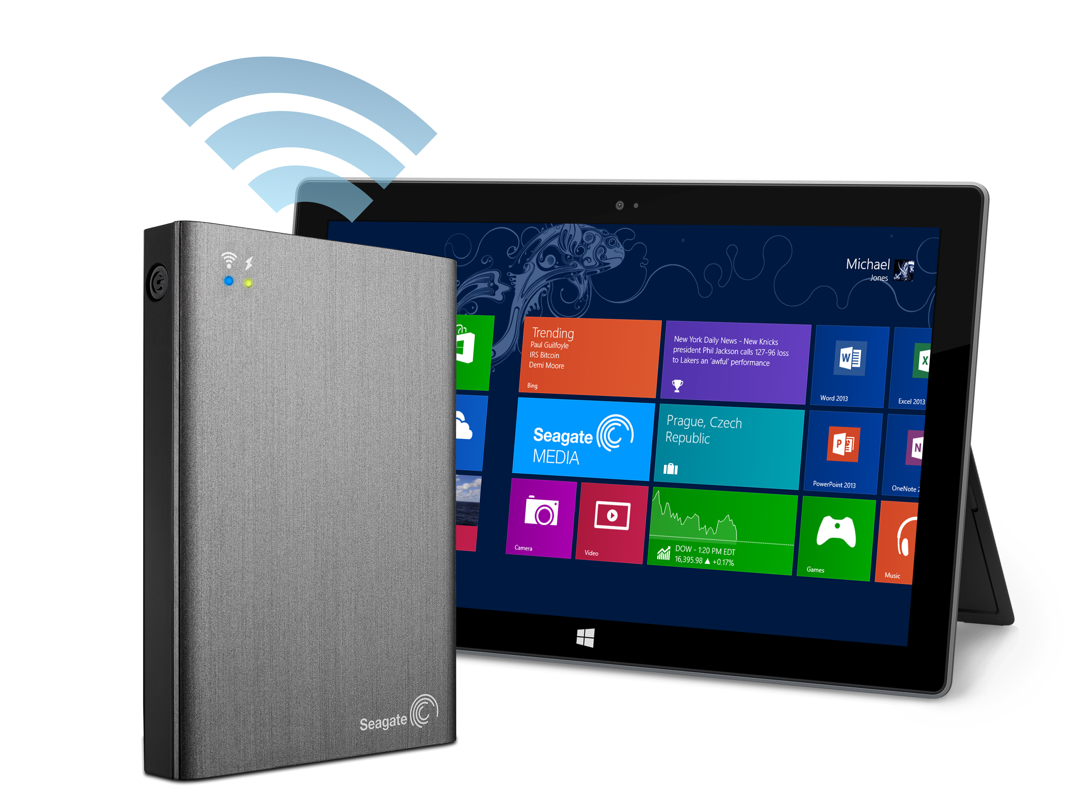 Seagate Wireless Plus 1TB external hard drive Micro-USB B 3.2 Gen 1 (3.1 Gen 1) Grey image 14
