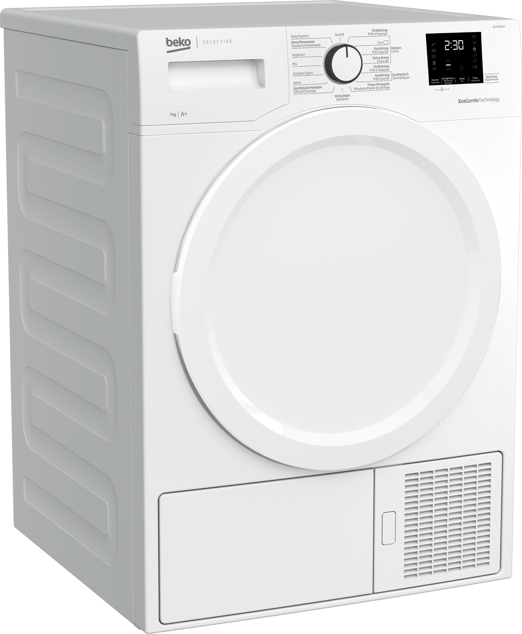 Beko DS7336PX0 tumble dryer Freestanding Front-load – image 2